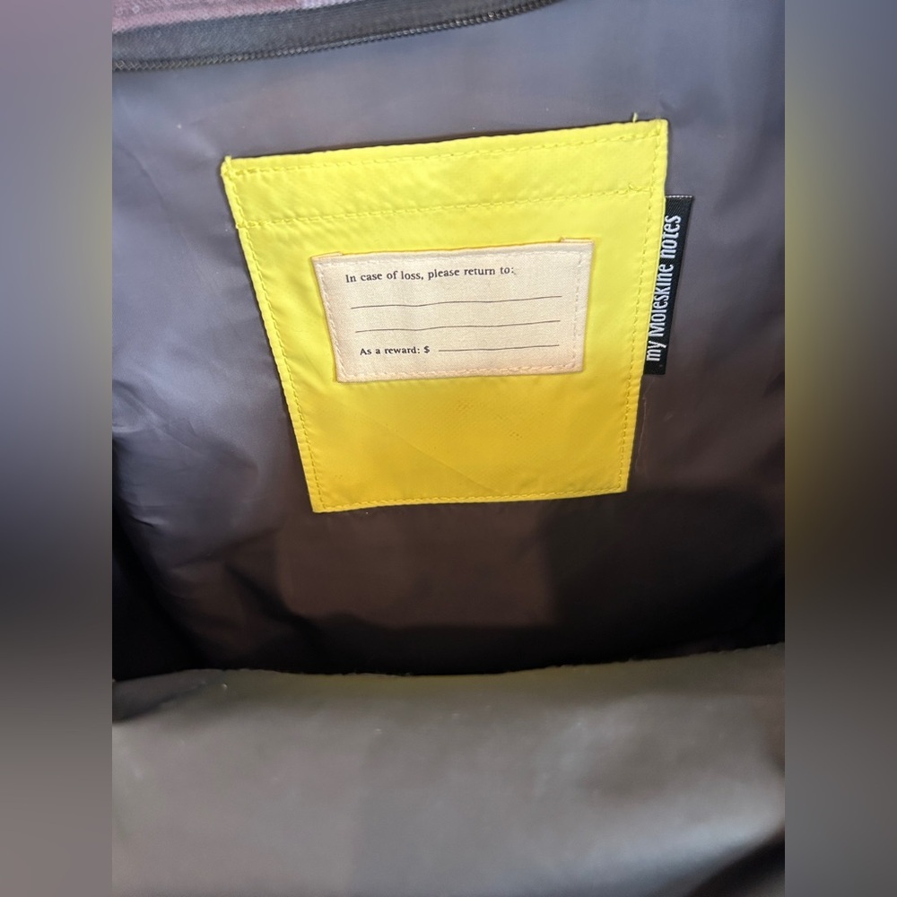 Moleskine Nomad Collection Backpack | 3 Zip Pockets Padded - Picture 11 of 15